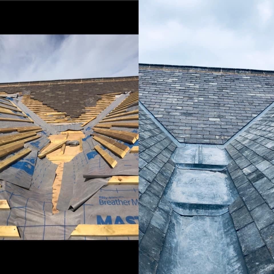 Lead work and flashing by Leicestershire Roofing