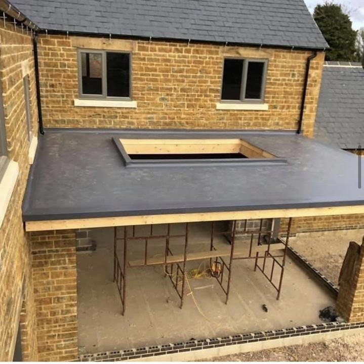 Extension flat roof