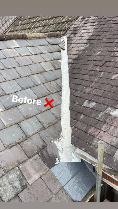Lead work and flashing by Leicestershire Roofing